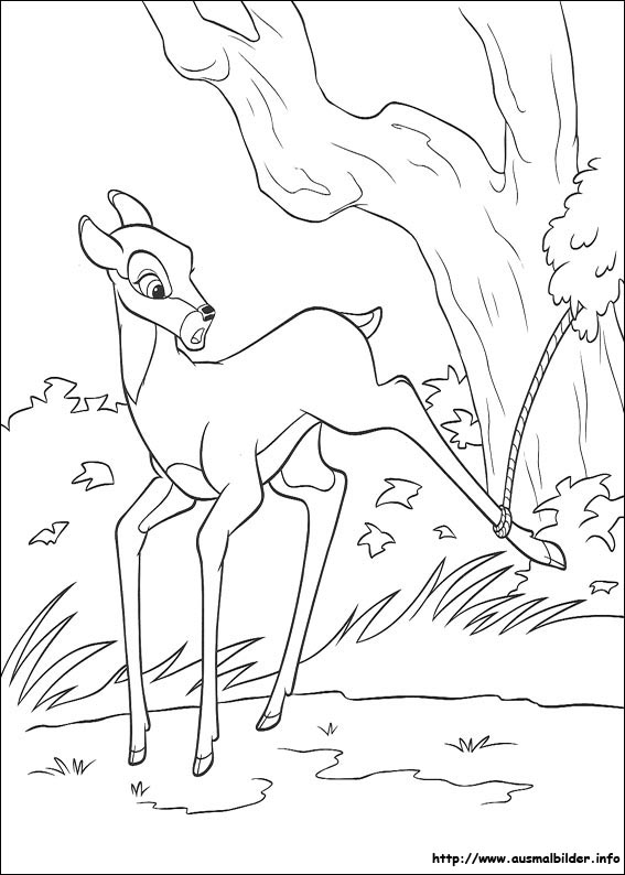 Die Magie des Zeichnens: Bambi Ausmalbilder als Türöffner zur Kreativität