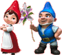 Ausmalbilder von Gnomeo und Juliet