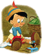 Ausmalbilder von Pinocchio